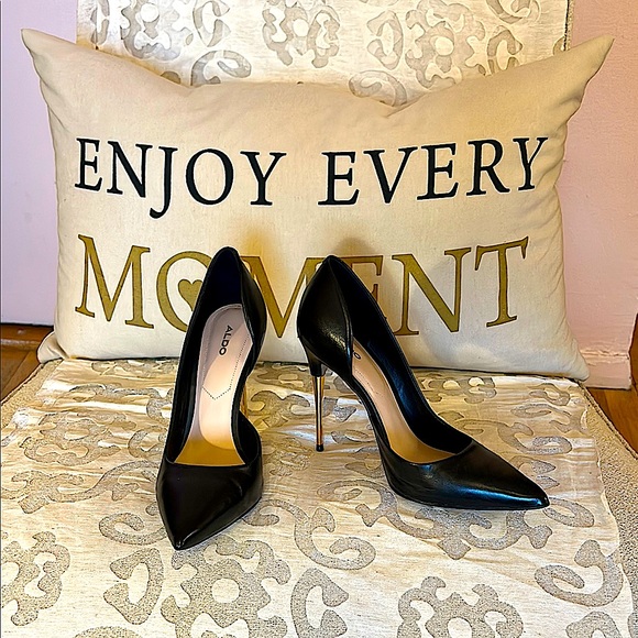 ALDO Black Stiletto Heels - Picture 1 of 3